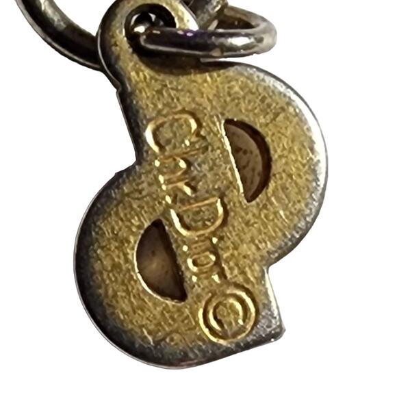 CHRISTIAN DIOR Vintage Crystal Collar Necklace Authentic - Picture 5 of 5